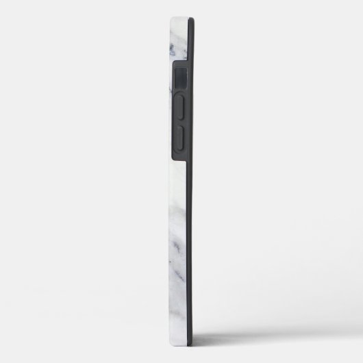 Klassische Imitat aus weißem und grauem Marmor Case-Mate iPhone Hülle (Rückseite / Links)