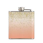 Klassische Imitate Goldfass Flachmann (Rückseite)