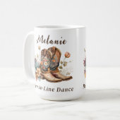 Klassische, individuell anpassbare Tasse Geboren z (Vorderseite Links)