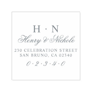 Klassische Initialen, die Namen u. Permastempel