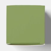 Klassische Ivory-Grün-Süße-Dankeschön-Hochzeit Geschenkschachtel (Oben)