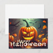 Klassische Jack-o-Lantern-Fledermäuse verdrehte Ba (Vorne/Hinten)