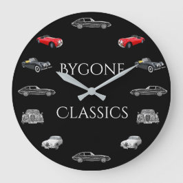Klassische Jaguar Cars Wall Clock Große Wanduhr
