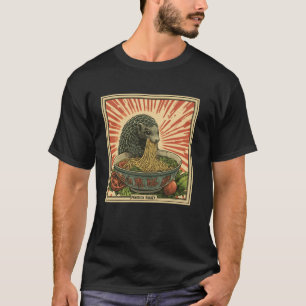 Klassische japanische Kunst Briefmarke Nudeln Pang T-Shirt