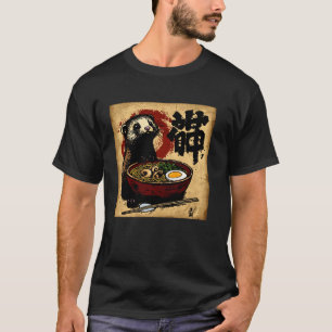 Klassische japanische Kunst Nudelliebhaber Wildlif T-Shirt
