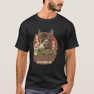 Klassische japanische Kunst Nudelliebhaber Wildtie T-Shirt