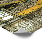 Klassische japanische Tempelmalerei Poster (Ecke)