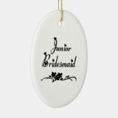 Klassische Juniorbrautjungfer Keramikornament (Rechts)
