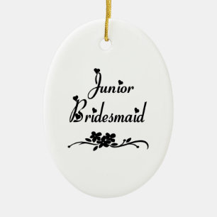 Klassische Juniorbrautjungfer Keramikornament