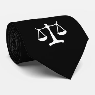 Klassische Justizskala | Recht Krawatte
