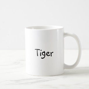 Klassische Kaffee-Tasse mit "Tiger " Kaffeetasse