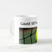 Klassische Kaffee-Tassen für Tennisliebhaber Kaffeetasse (Vorderseite Links)