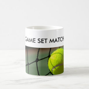 Klassische Kaffee-Tassen für Tennisliebhaber Kaffeetasse