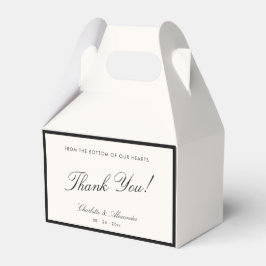 Klassische Kalligrafie Altes Geld Hochzeit Geschenkschachtel