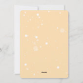 Klassische Kalligrafie Frohe Weihnachten Foto (Rückseite)