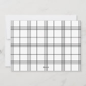 Klassische Kalligrafie Script Frohe Weihnachtszeit Feiertagskarte (Rückseite)