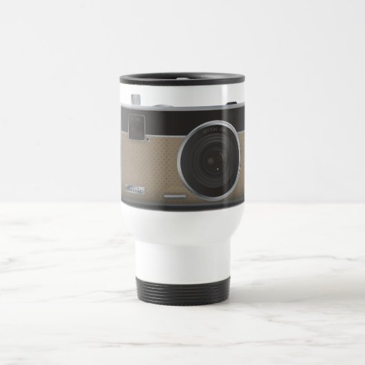 Klassische Kamera Reisebecher (Mittel)