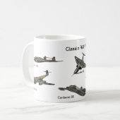 klassische Kämpfer Kaffeetasse (Vorderseite Links)