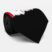 Klassische Kanada-Flagge Krawatte (Gerollt)