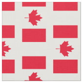 Klassische Kanada-Flagge Stoff (Nahaufnahme)