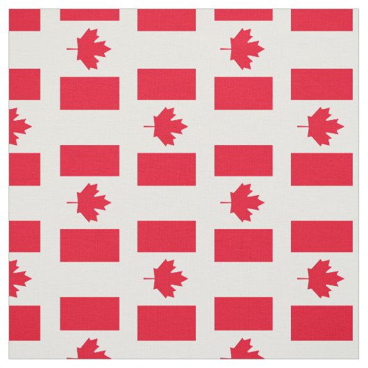 Klassische Kanada-Flagge Stoff (Muster)