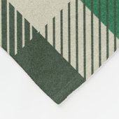 Klassische Karierte Kinder Multiples Foto Monogram Fleecedecke (Ecke)