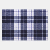 Klassische Karierte Musterscheiben Geschenkpapier Set (Vorderseite 3)