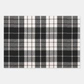 Klassische Karierte Musterscheiben Geschenkpapier Set (Vorderseite)