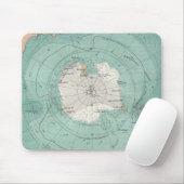 Klassische Karte der Antarktis Mousepad (Mit Mouse)