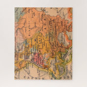 Klassische Karte des alten Europas Puzzle (Vertikal)