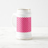 Klassische Karton mit rosa Kombination von STaylor Bierglas (Vorderseite Links)