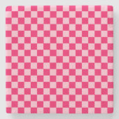 Klassische Karton mit rosa Kombination von STaylor Steinuntersetzer (Vorderseite)