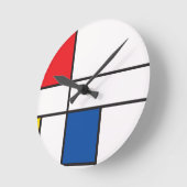 Klassische Kästchen Runde Wanduhr (Winkel)