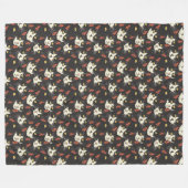 Klassische Katzen Fleecedecke (Vorderseite (Horizontal))