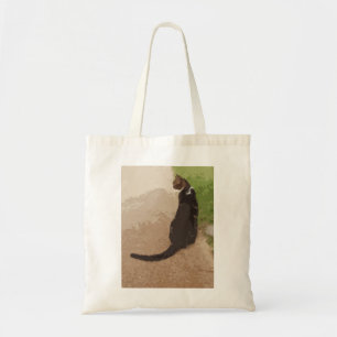 Klassische Katzen-Pose Tragetasche