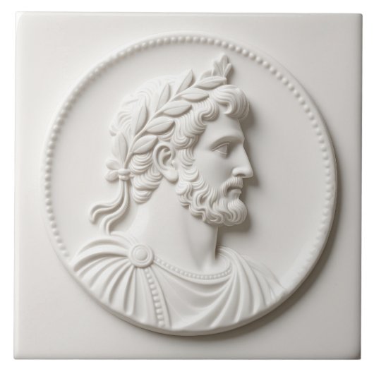 Klassische Keramik Fliese (Vorderseite)