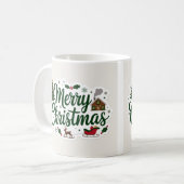 Klassische Keramik Tasse für Kaffee und Tee Lover (Vorderseite Links)