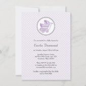 Klassische Kinderdusche Einladung (Vorderseite)