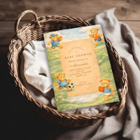 Klassische Kinderzimmer-Sport-Bären-Baby-Party