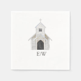 Klassische Kirche Napkins Serviette