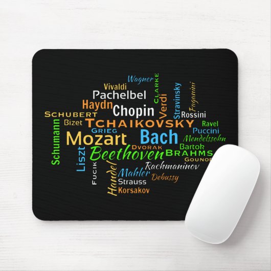 Klassische Komponentenwolke Mousepad (Mit Mouse)