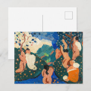 Klassische Komposition Andre Derain Postkarte