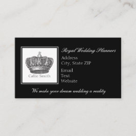 Klassische Königskrone Terminkarte