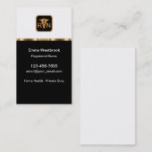 Klassische Krankenversicherungskarten Visitenkarte (Vorne/Hinten)