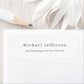 Klassische kreative Trendy Black & White Minimalis (Insitu)