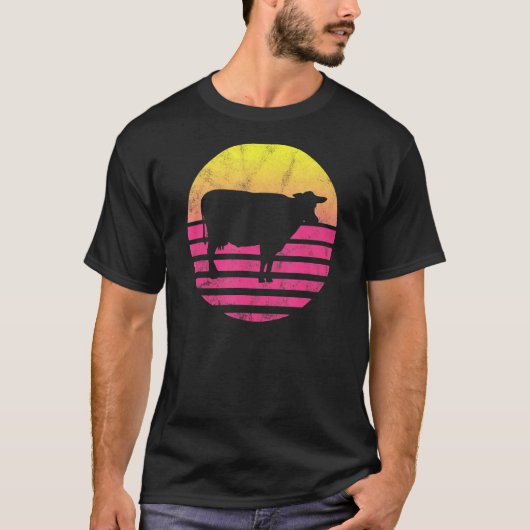 Klassische Kuh T-Shirt (Vorderseite)