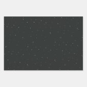 Klassische kühnen Urlaub kariert und Sterne Jäger  Geschenkpapier Set (Vorderseite 2)