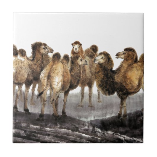 Klassische Kunst der chinesischen Art, Herde der Fliese (Vorderseite)