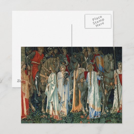 Klassische Kunst Postkarte (Vorne/Hinten)