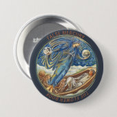 Klassische Kunst restauriert Mercury Vintage Button (Vorne & Hinten)